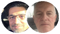 Ben Shahpanah and Steve Hawkins