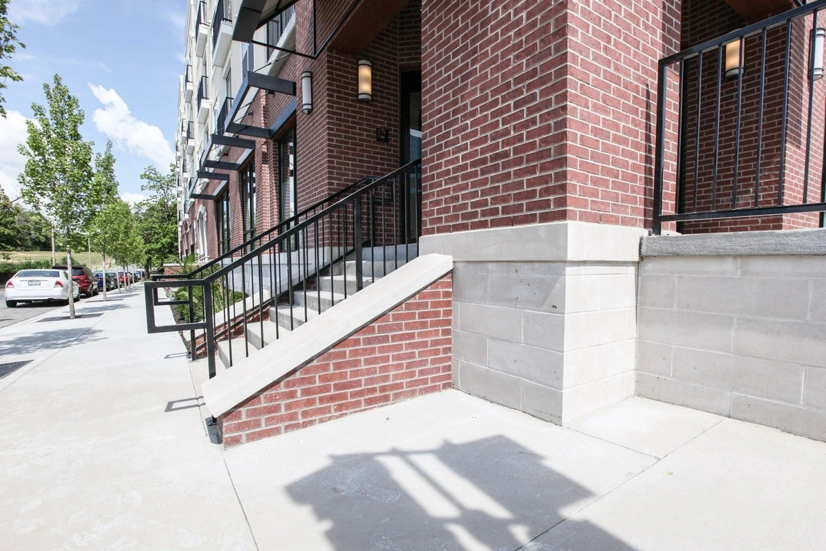 District 39 apartment building with thin brick veneer, Kansas City area
